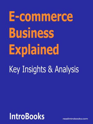 cover image of E-commerce Business Explained
